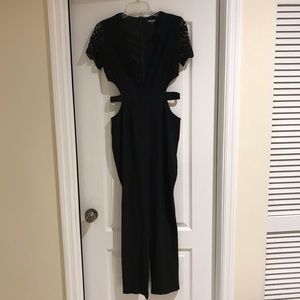 Black Lace Jumpsuit